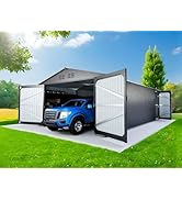 Amazon.com : 20 x 13 FT Outdoor Storage Shed, Metal Garage Shed
