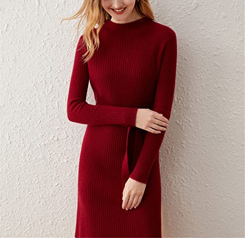 Robe pull en cachemire pour un look décontracté chic au quotidien