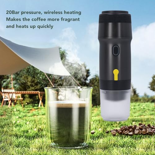 Cafetera Portátil Eléctrica Espresso 1 Litro Con Batería miniatura 5