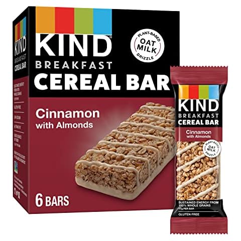 KIND Cinnamon Almond Breakfast Bars Cover