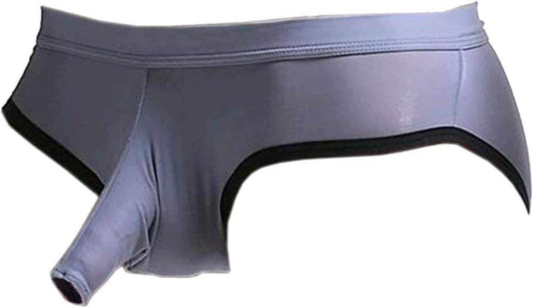 Lidoso Sexy Cool Ice Silk Men Low Rise Elephant Nose Underwear