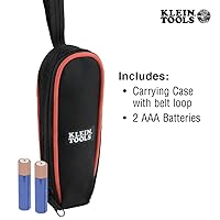 Vista 4 de Klein Tools IR07 Termómetro digital LCD de doble infrarrojo (IR) y sonda de tamaño de bolsillo