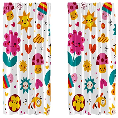 Cortinas de setas de dibujos animados para llenar de alegría el cuarto infantil 2