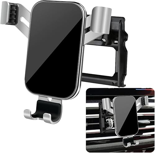 LUNQIN Soporte de teléfono para automóvil 2023 BMW Serie 3 M340i i4 M50 teléfonos grandes con funda Accesorios para automóviles Soporte de