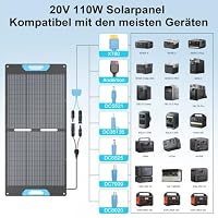 110W Solarpanel Faltbar, Solarpanel mit USB-C PD 65W & USB-A QC 3.0 – Ansicht 5