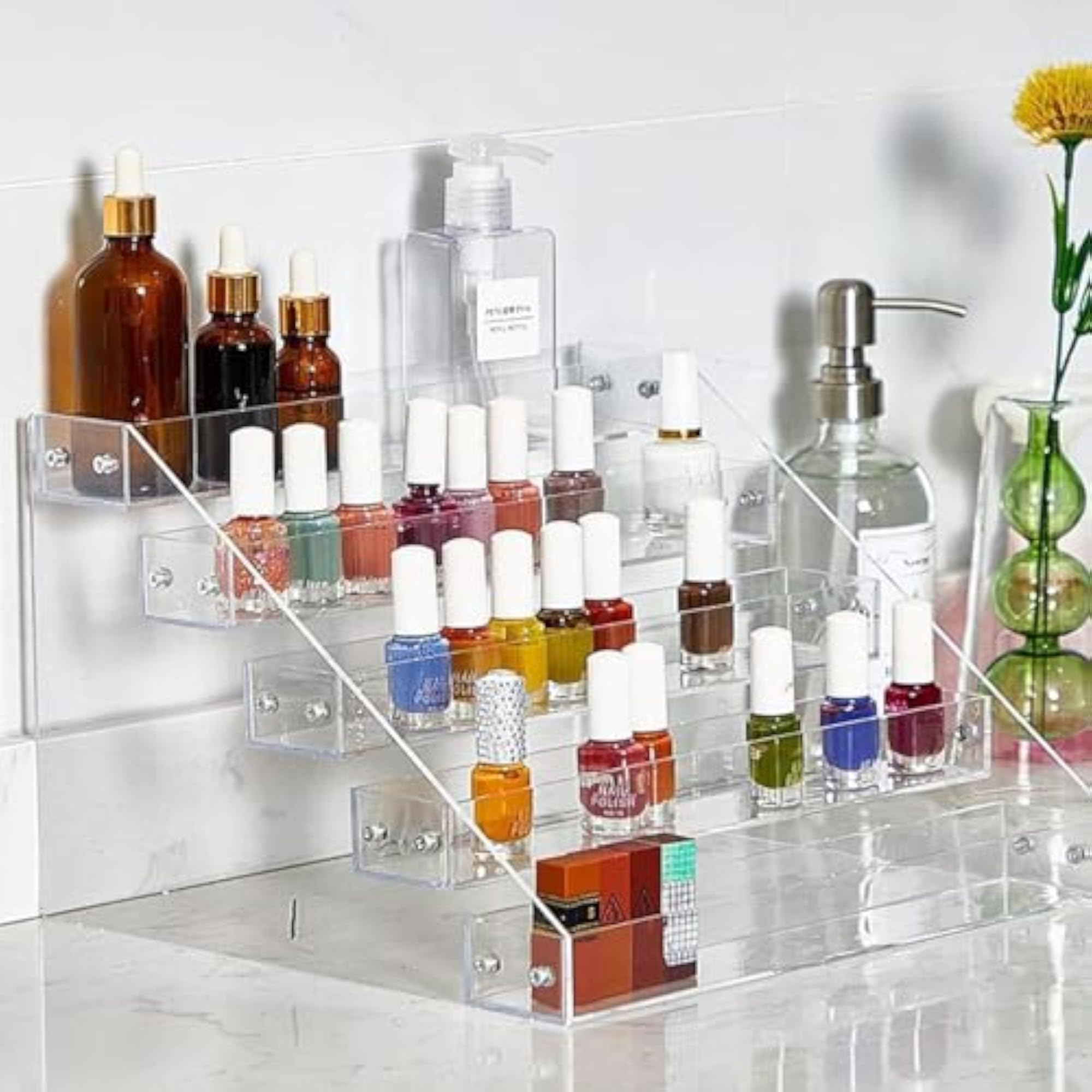 Acrylic Nail Polish Organizer Rack for Cosmetics