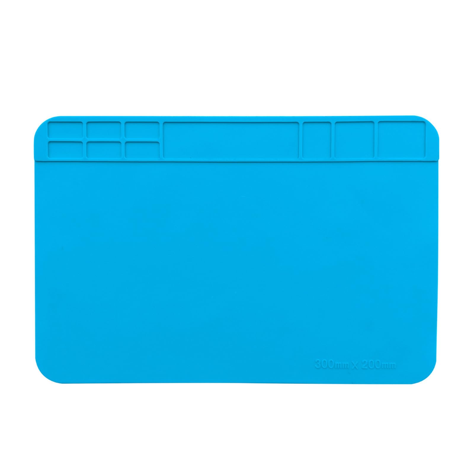 Tsophreniq A 500℃ Silicone Soldering Mat, Large Ntistatic Electronic Repair Work Mat Soldering Station Silicone