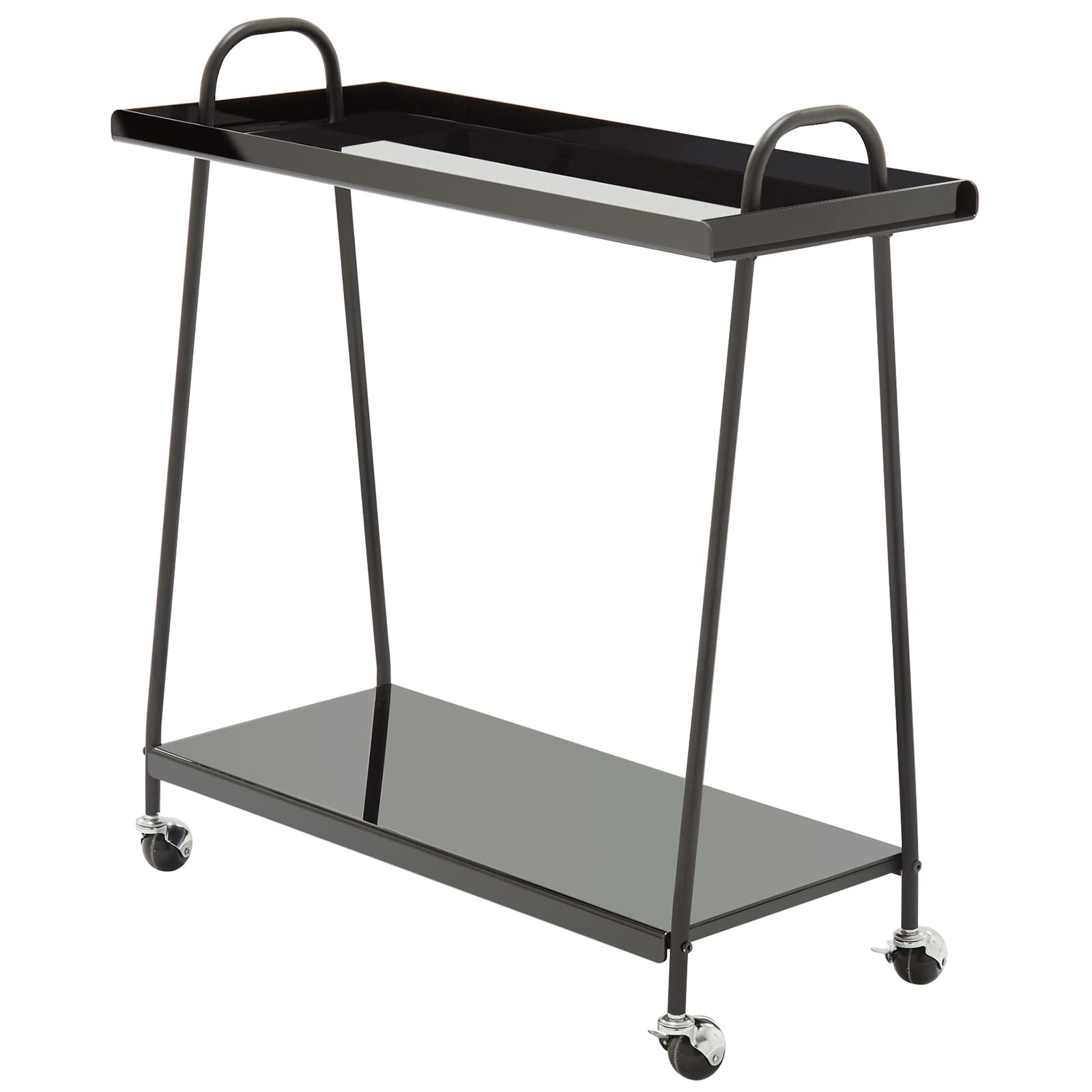 zizin Bar Cart 2-Tire Mobile Home Bar Serving Cart