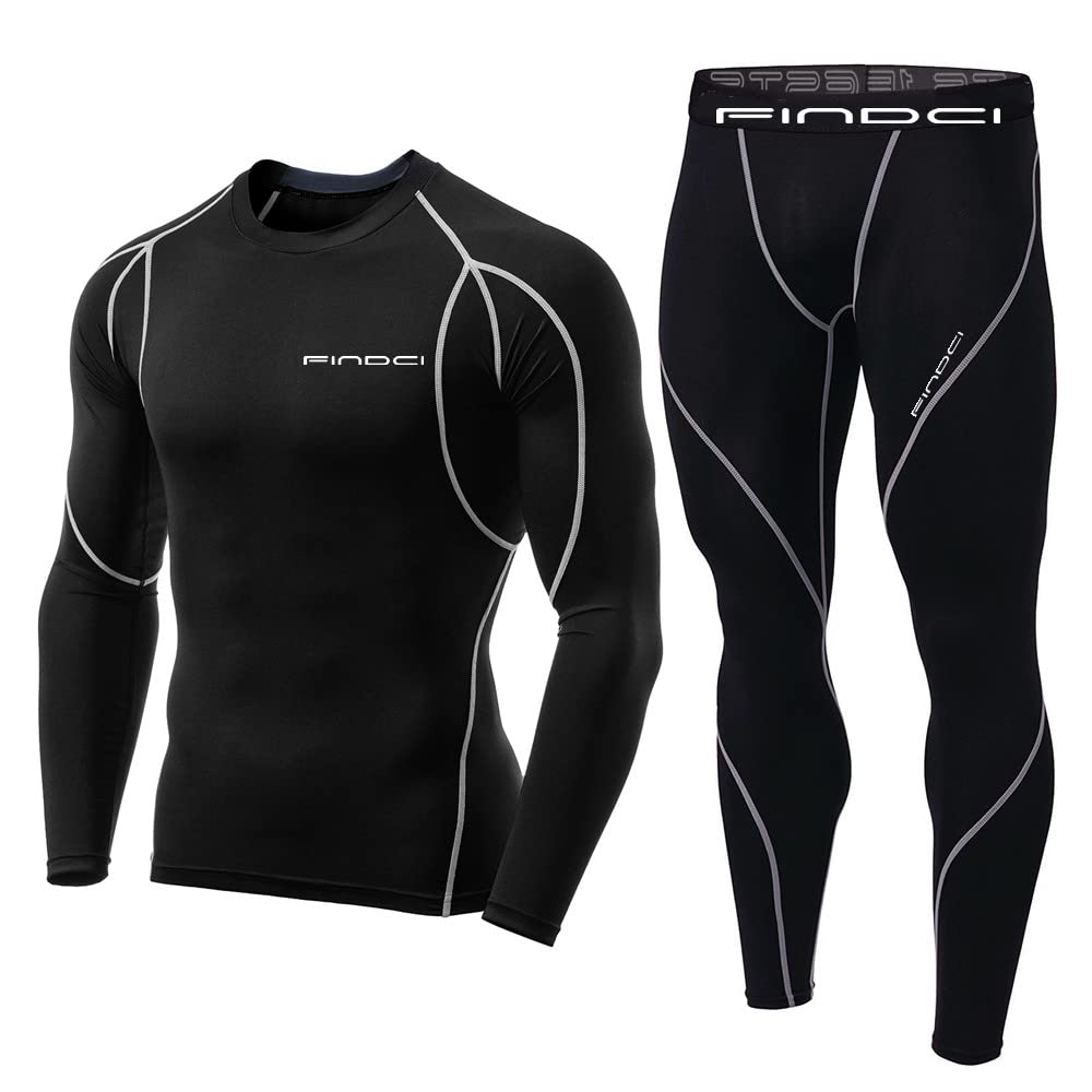 1Bests Men's Atheletic Sports Fitness Sets Running Basketball Gym Training Quick-Drying Breathable Suits(Newblackd,Small)