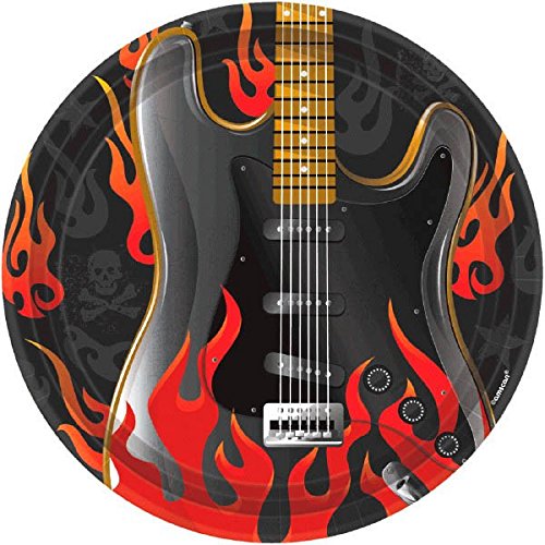 Rock On Party Plates, 7