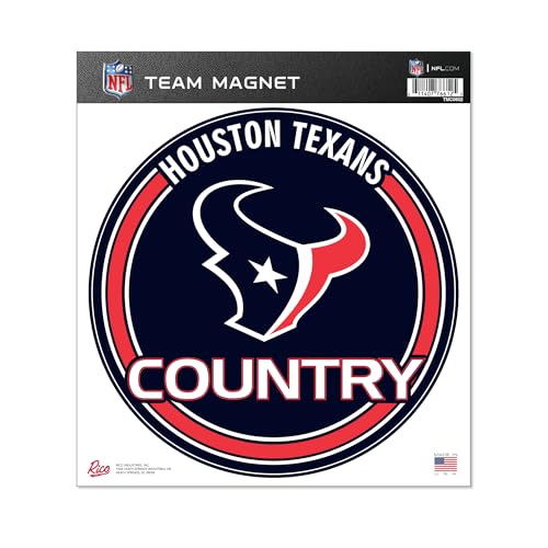 Aimant rond NFL Rico Industries cadeau parfait de 20,3 cm pour anniversaire de supporter