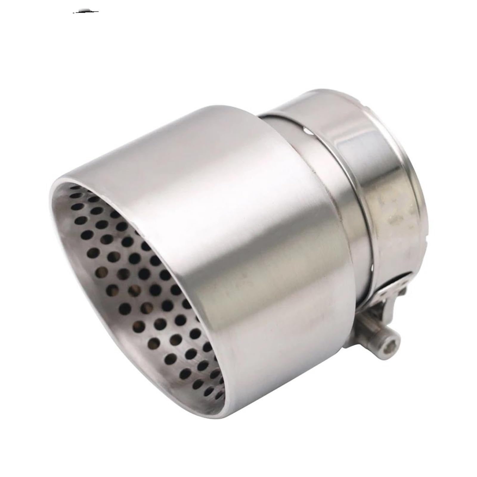 Terminal de escape de acero inoxidable 304 con salida de bocina de 89mm para coche 6