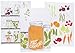Now Designs Teatowels, Keep on Canning Print, Set of 3