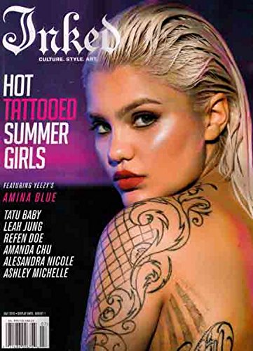 Inked Magazine June July 2016 | Hot Tattooed Summer Girls Single Issue Magazine