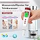 Wasserstofftester für Wasser, GIDIGI pH-Meter, digitales pH/ORP/H2/Temperatur-Wasserqualitätsmessgerät mit ATC, ORP-Tester, hochpräziser Wasserstofftester für Trinkwasser-Hydroponik