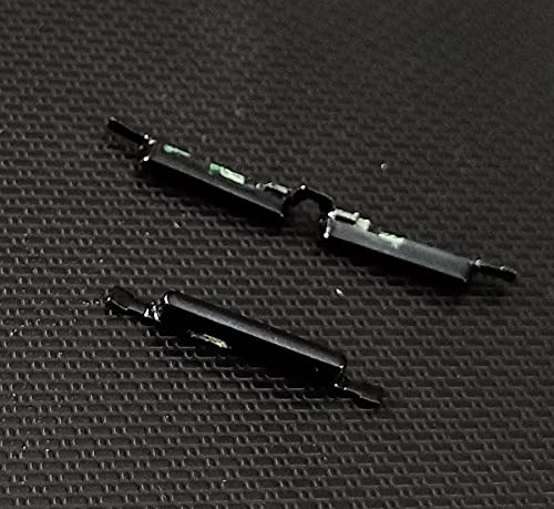 replacement side power on off lock button & volume key button mobile spare parts for on off switch for realme 3 - black