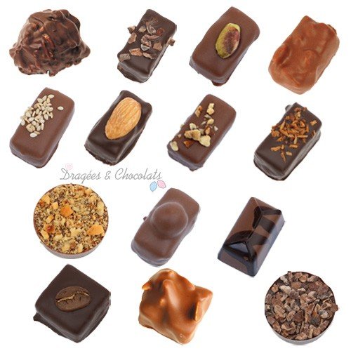 Coffret de chocolats sans sucre ajouté 500g - Debuck