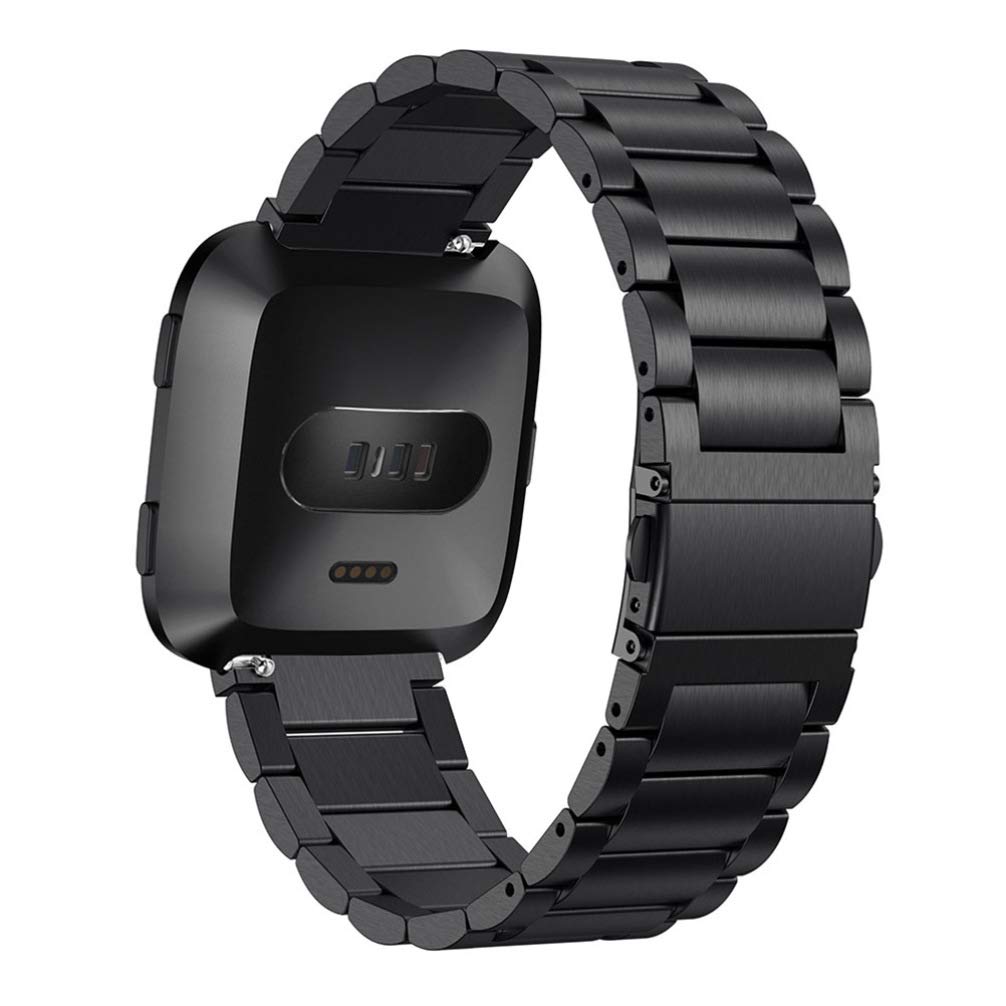 Ibasenice Edelstahl-Armband Mit Strass – Austauschband Für Fitbit & Smartwatches, Golden