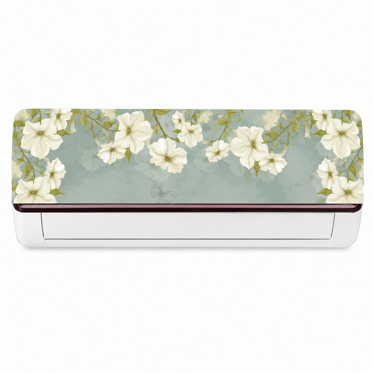 DreamKraft Decorative Flower AC Sticker (Multicolor PVC Vinyl 30cm x 91cm)-AC320-picture-30