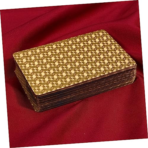 Abaodam 3St Kartenspielen pokerkarten Spielkarten romme-Karten Playing Cards Bridge Karten 52 Deck Zeltstangenverbinder Pokerkarte aus Papier Kartenspiel Spielen nachts Metall Schachbrett – Bild 4