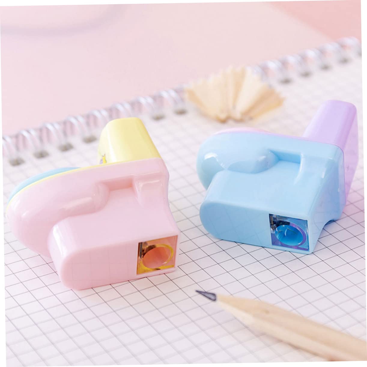 SHINEOFI 48pezzi Temperamatite Adorabili Per Design Scuola e Casa Accessorio Per