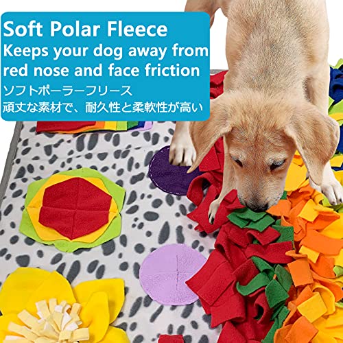 Snuffle Mat for Dogs, Nosework Feeding Blanket Sniffing Pad for Interactive Games, Foraging Puzzle Enrichment Toys for… - Image 2