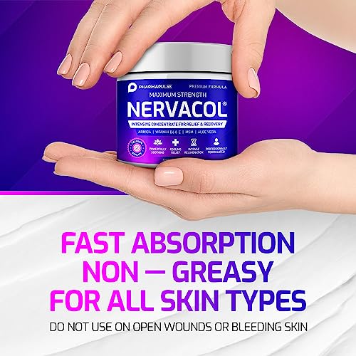 Neuropathy Nerve Relief Cream – Maximum Strength Cream for Feet, Hands, Legs, Toes, Lower Back Includes Arnica, Vitamin B6, Aloe Vera, MSM - Scientifically Developed for Effective Soothing Relief 2oz - Image 5