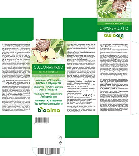 GLUCOMANNANO (Amorphophallus konjac) radici