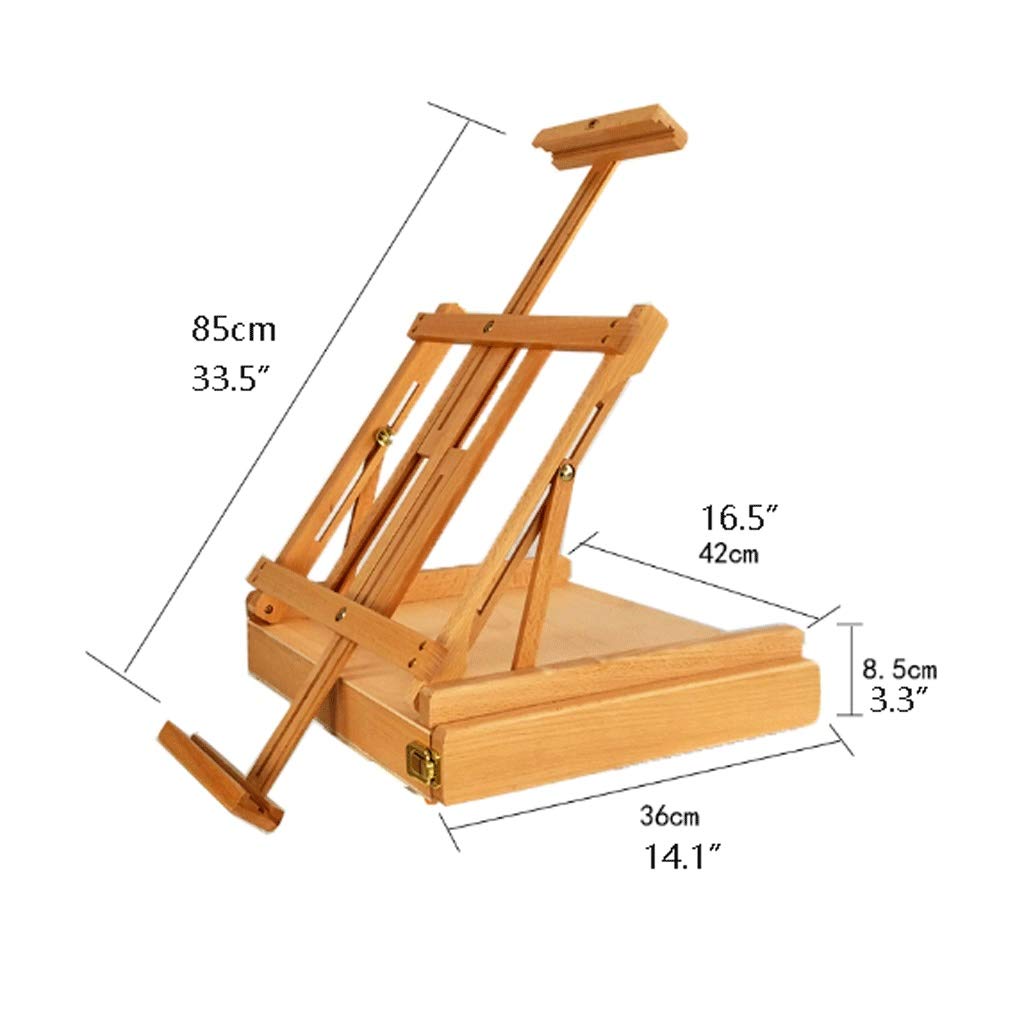 Caballete de mesa ajustable para niños y artistas, soporte portátil para bocetos y pintura, ideal para suministros de arte al óleo, acrílico y acuarela, perfecto para uso doméstico y en el aula