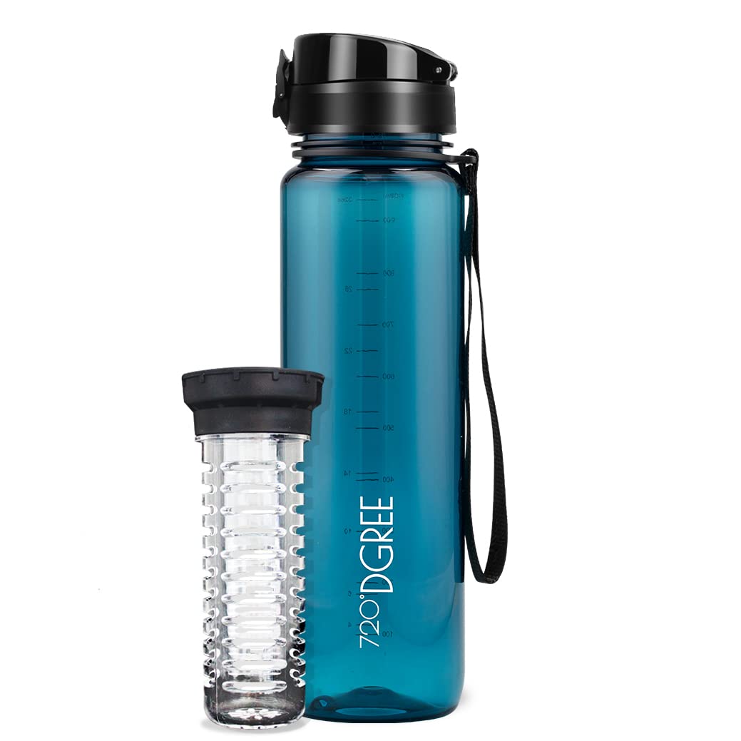 720°DGREE Borraccia “uberBottle“ +Infusore - Senza-BPA, Prova di Perdite - Bottiglia, Borracce d'Acqua Sportiva per Bambini, Scuola, Palestra, Ciclismo, Gym, All'aperto, Escursioni, Viaggio, Lavoro - 4
