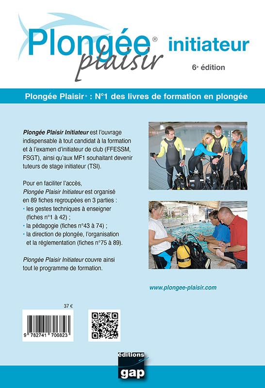 Plongée Plaisir Initiateur - 6ème édition