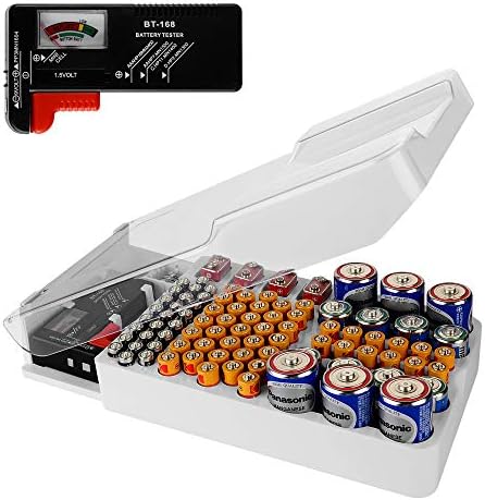 Organiseur de piles avec testeur Kistenberg Battery Box KBBT amovible