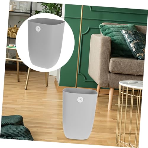 Caneca de basura rectangular grande para cocina y baño miniatura 4
