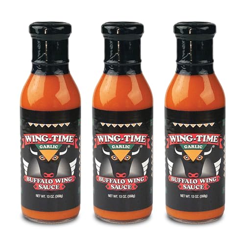 Wing-Time Buffalo Wing Sauce Garlic (3)