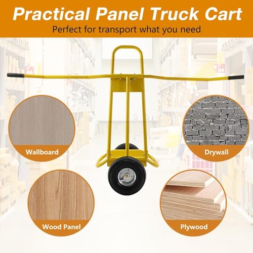 Carretilla Panel Dolly Capacidad 1200 Lbs con Ruedas miniatura 6