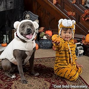 Furhaven Medium Dog Hat Washable  Cozy  Sherpa Flexfit Polar Bear Dog Hat Costume  Cream Medium  Cucciolini Doodles Furhaven medium dog hat washable  cozy  sherpa flex fit polar bear dog hat costume  cream medium   cucciolini doodles