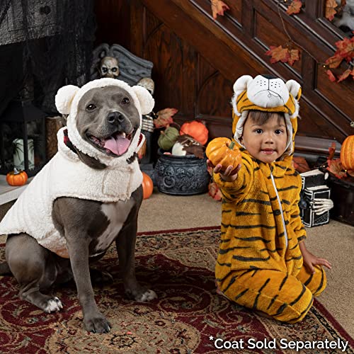 Furhaven Medium Dog Hat Washable  Cozy  Sherpa Flexfit Polar Bear Dog Hat Costume  Cream Medium  Cucciolini Doodles Furhaven medium dog hat washable  cozy  sherpa flex fit polar bear dog hat costume  cream medium   cucciolini doodles