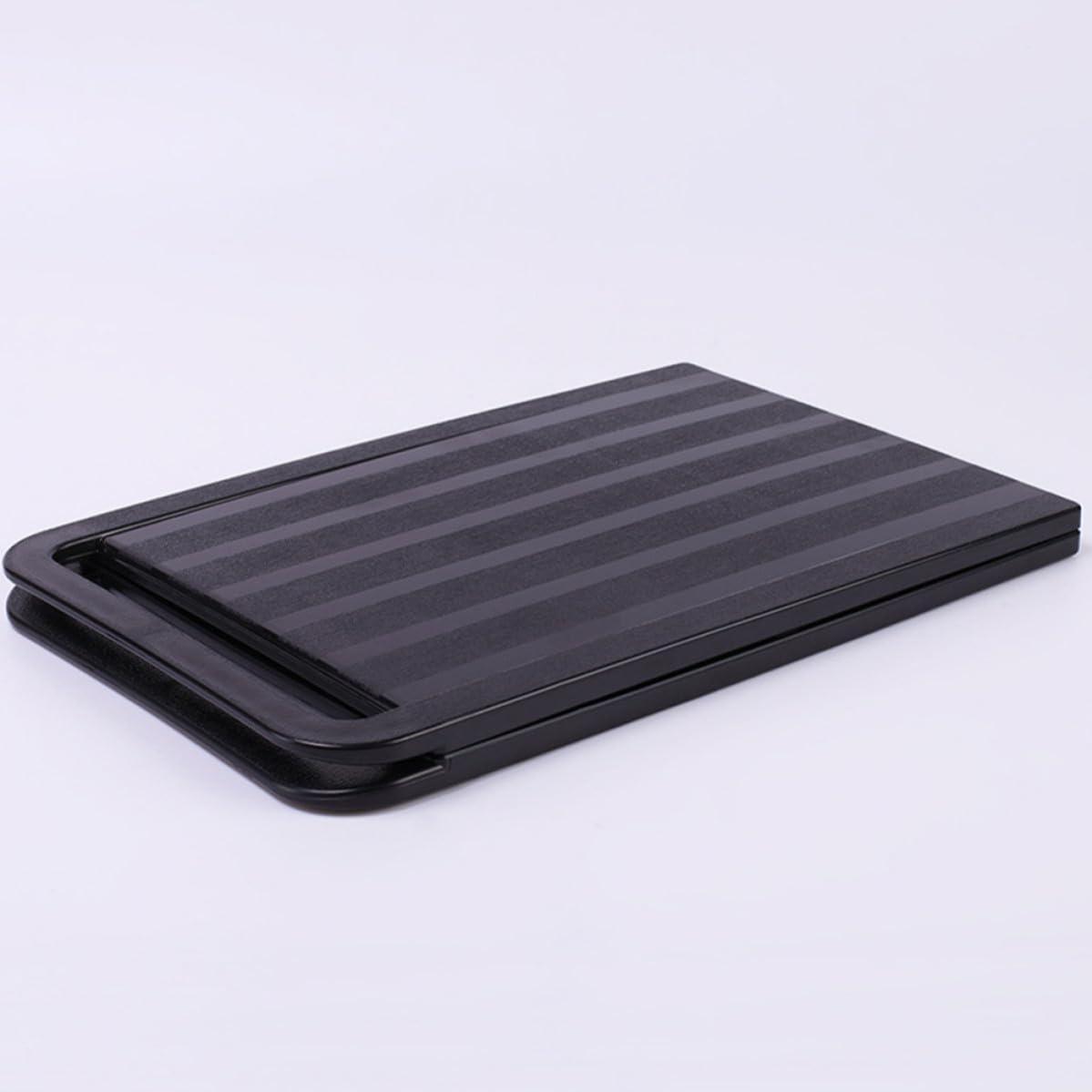 CRAFTHROU Specchio Portatile Doppia Faccia con Manico Comodo in Plastica Abs e Alluminio per Professionale e Decorazione Interna
