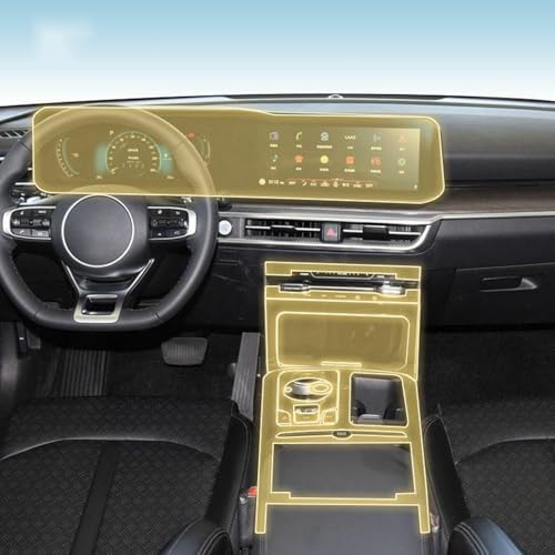 Film protection PPF Kia K5 Optima console centrale TPU mat pré-découpé