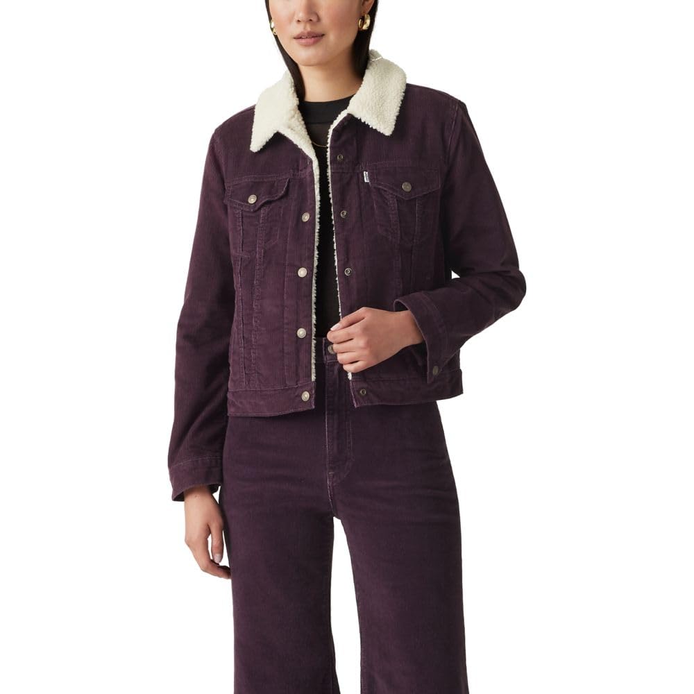 Levi's Women's Original Sherpa Trucker Jackets (Standard and Plus)