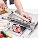 Moongiantgo Trancheuse de viande manuelle en acier inoxydable pour couper les côtes et les os - Pour poulet, canard, poisson, agneau, viande - Coupe manuelle (KD0265)