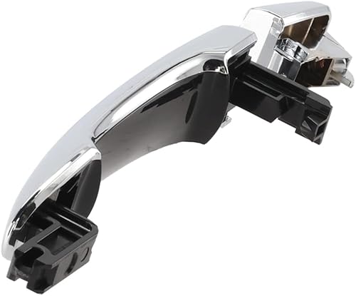 Miniatura 6 de KarParts360 Manija de puerta exterior para Nissan Murano 2015-2021, lado del pasajero, delanteratrasera, cromada, mango y cubierta, repuesto para