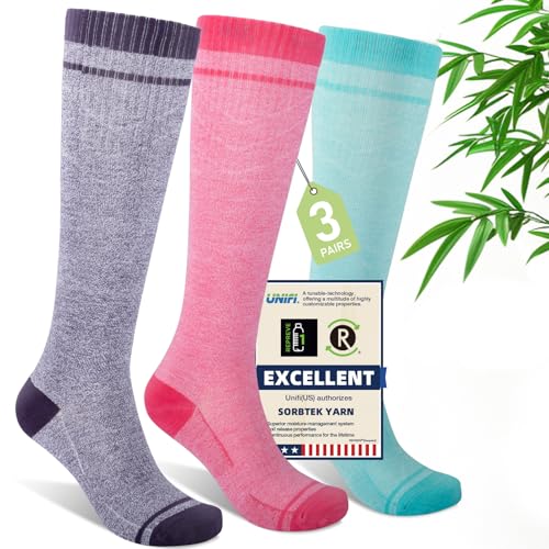 Image of Compression Socks Women & Men 15-20 mmHg for Flying