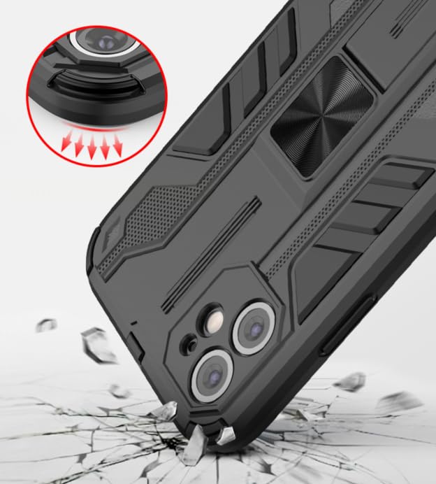 Case For Xiaomi Mi 12 Lite,Military Grade Protection [Built-in