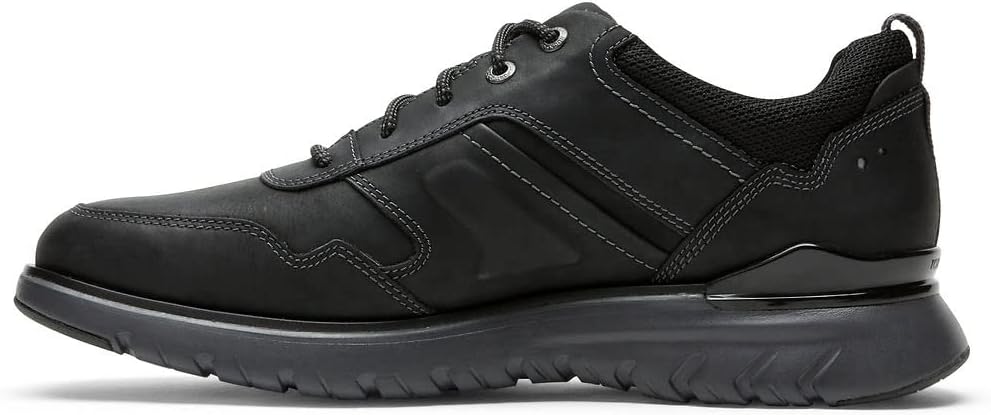 Rockport Men's Total Motion Sport Waterproof Ubal Sneaker, Black, 9