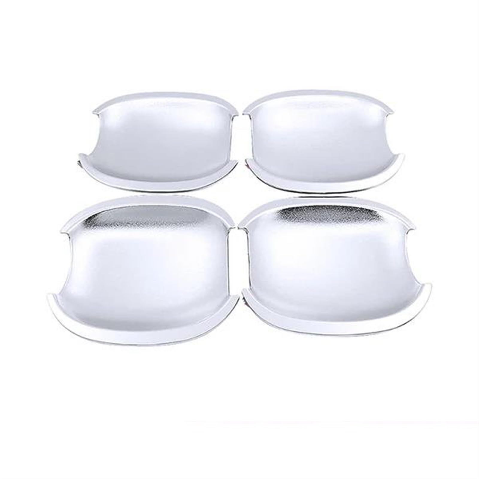 Hjkdsz Style 3 Car Door Handle Cover Exterior Trim Decorative For Ford For Focus 2 Mk2 .5 2004-2010(Style 3)