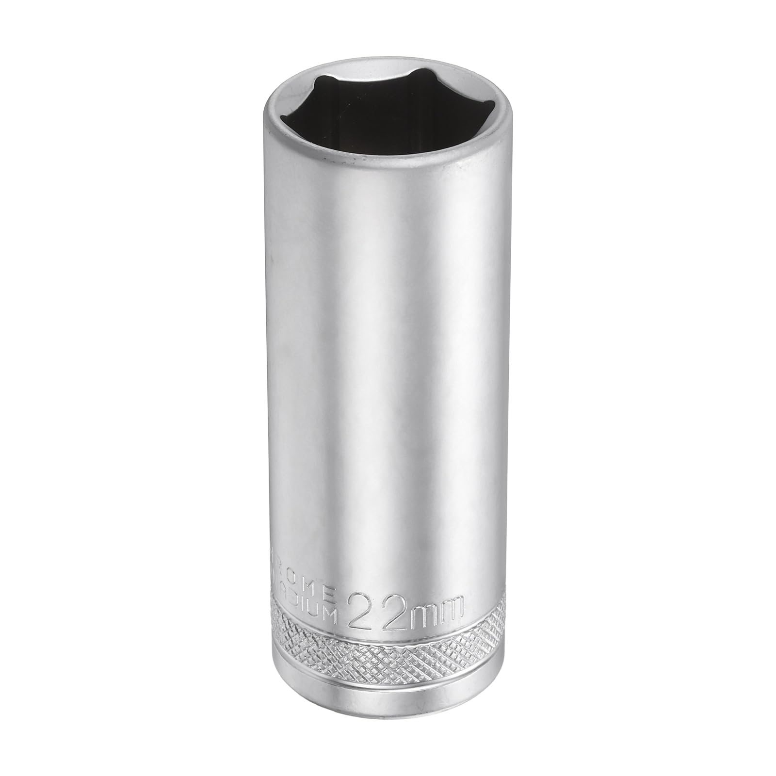 sourcing map 6 Points Deep Socket 1/2" Drive 22mm Deep,78mm/3.1" Long