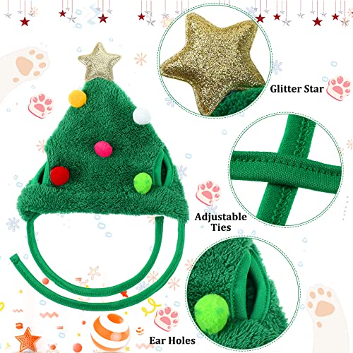 Sombrero Navideño para Perros y Gatos Xuniea Verde S miniatura 4
