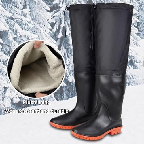 Pantalón de pesca de 23,6 pulgadas impermeable y fácil de poner 3