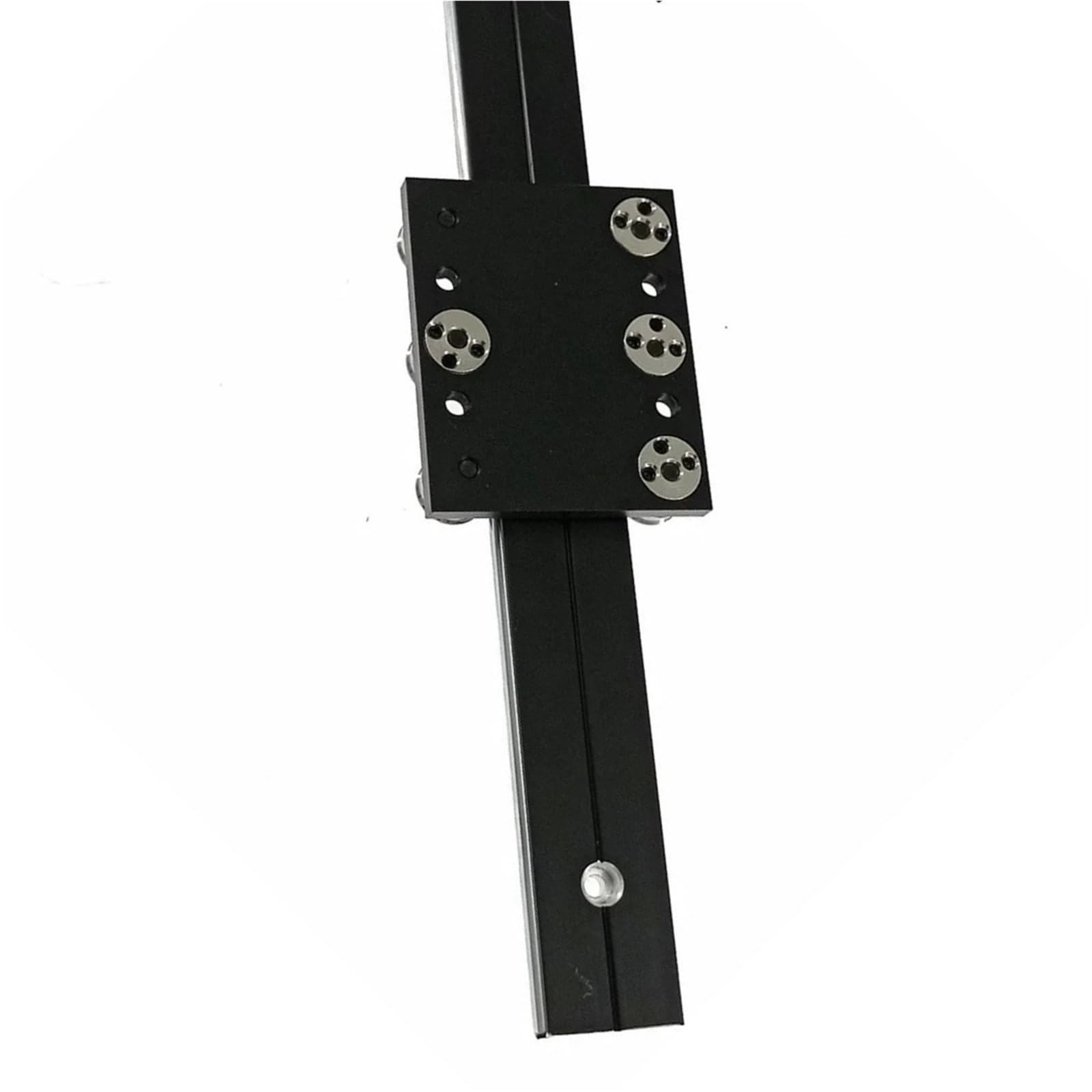 riel de guía lineal 1 carril guía lineal W30mm OSGR30 deslizador de rodillos | El riel deslizante externo de doble eje es adecuado for impresoras 3D CNC(OSGR30-6 wheel,Only 1 slider)